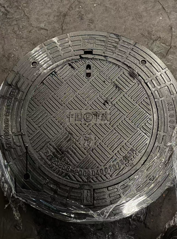 乐陵球墨铸铁防沉降井盖展示